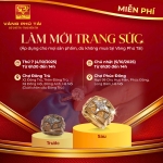 Thông báo: Chương trình làm mới trang sức miễn phí